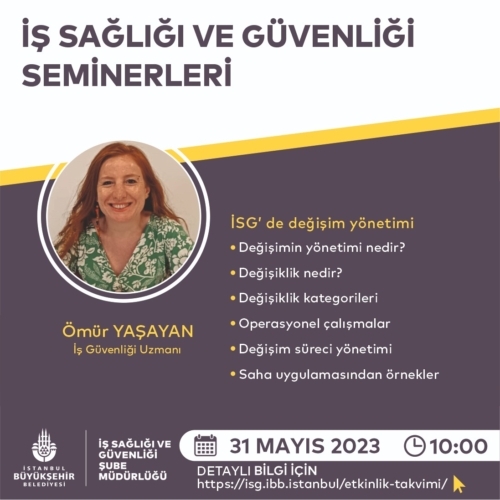 31 mayıs İSG Seminerleri